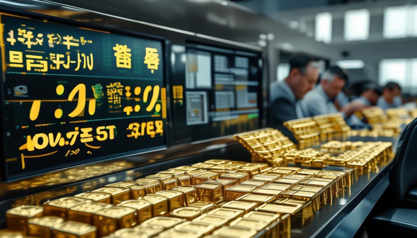 今日上交所金价实时价格多少?