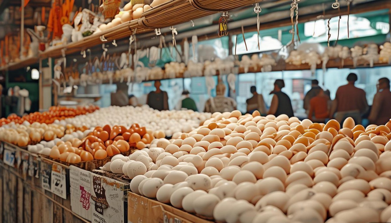 鸡蛋今天行情会涨还是会跌?