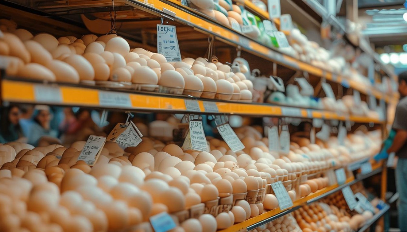 鸡蛋今天行情会涨还是会跌?