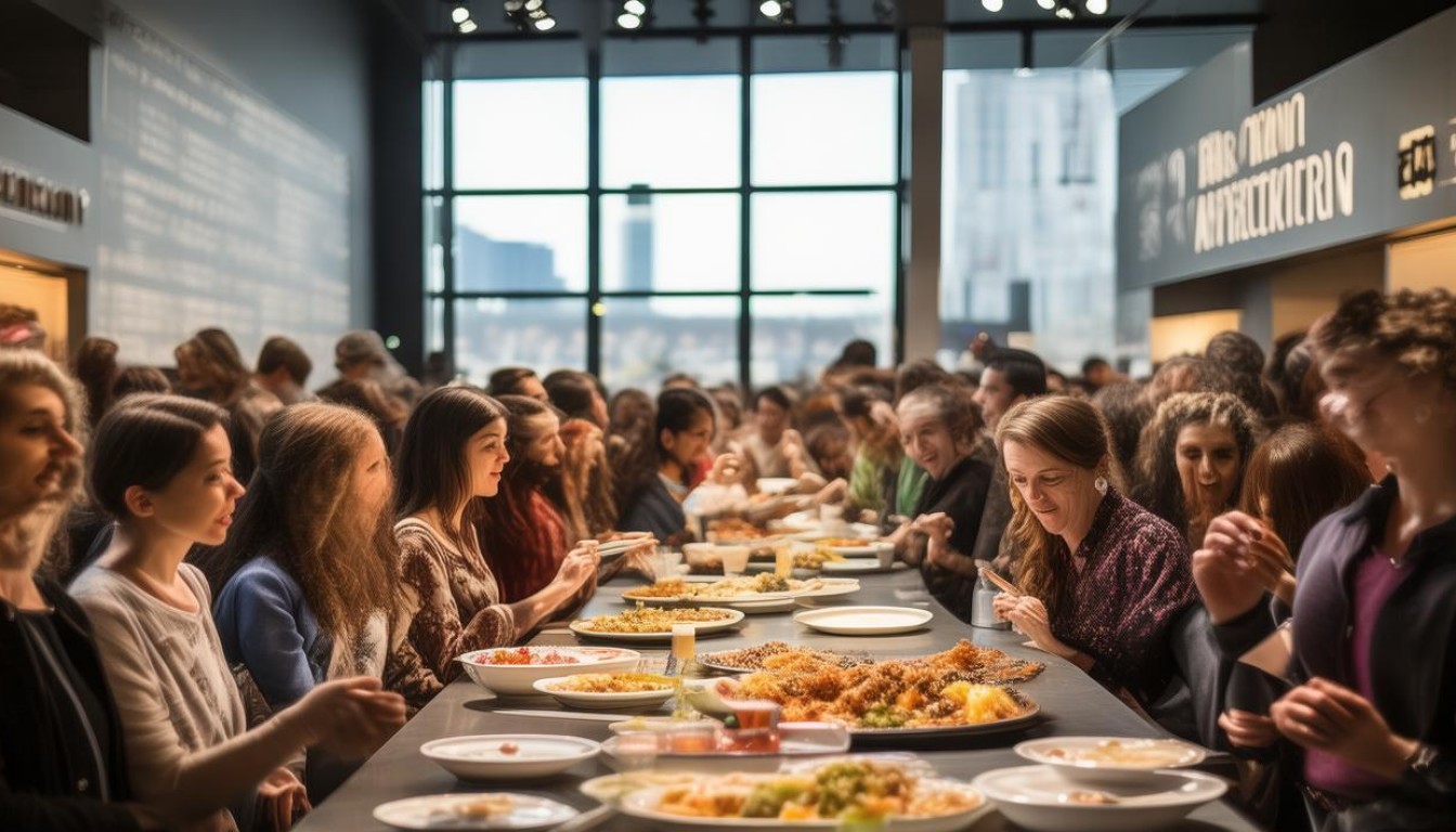 博物馆食堂化,干饭人玩得有多野?