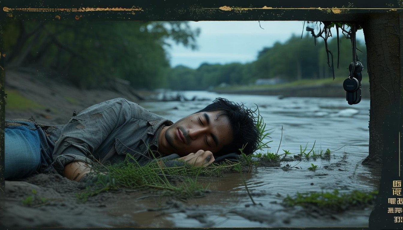 醉驾男子河边酣睡,醒来竟在河中?