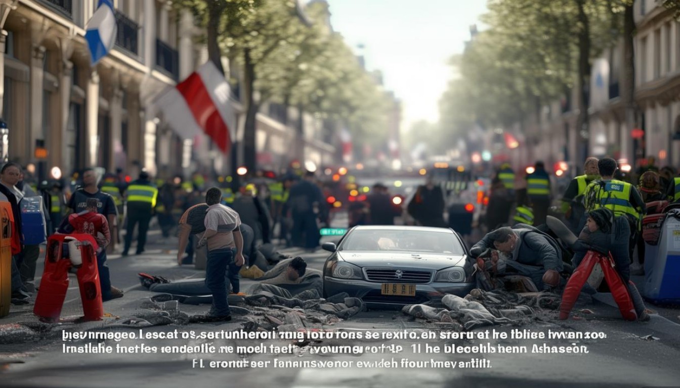 法国驾车撞人事件多人受伤,最新进展如何?