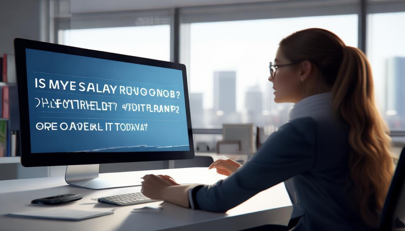 代发工资实时到账吗?今天能收到吗?