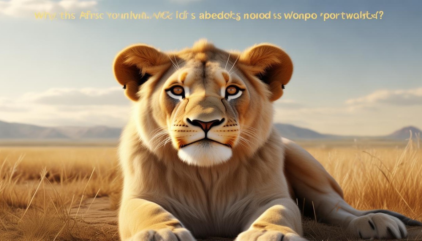 非洲狮小毛情绪稳定,凭啥火出圈?