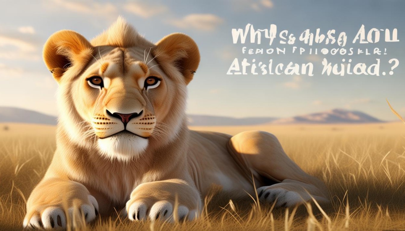 非洲狮小毛情绪稳定,凭啥火出圈?