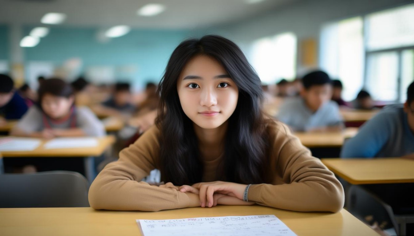 考生笑五分钟才答卷,是放松还是另有隐情?