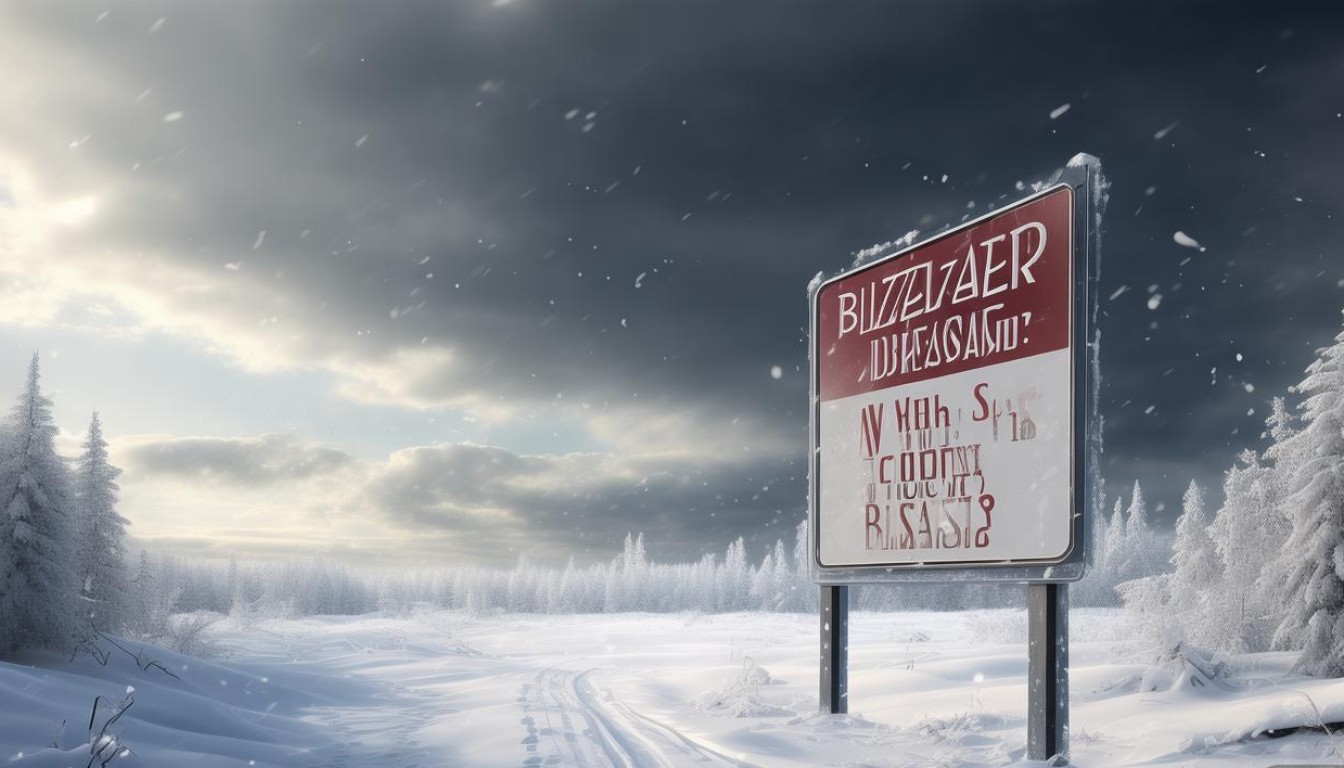 暴雪将至?多大雪才算暴雪?