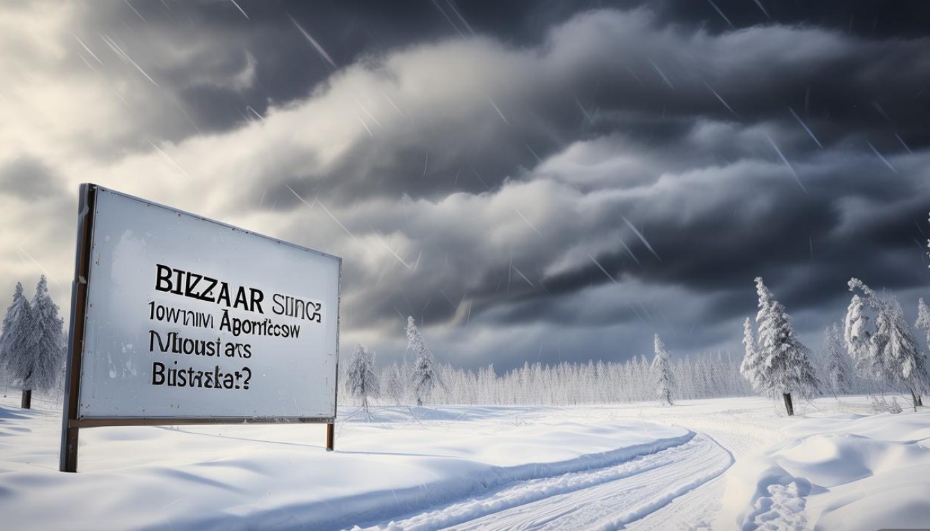 暴雪将至?多大雪才算暴雪?