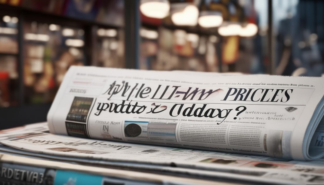 苹果实时价格今日更新了吗?