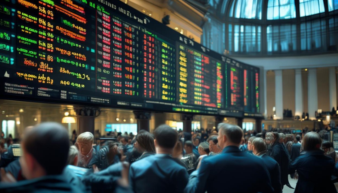 伦敦交易所实时行情最新变动?