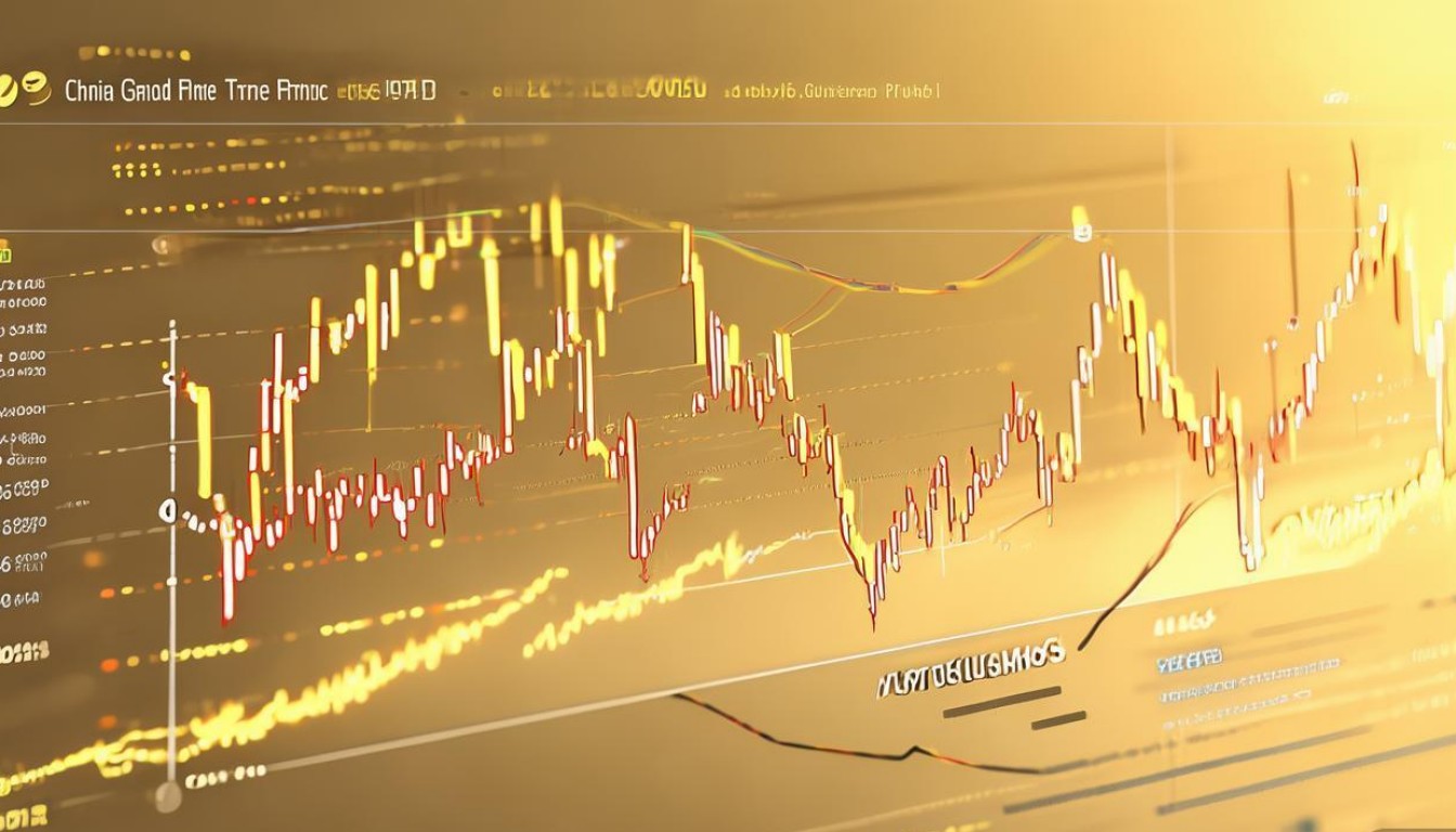 中国黄金实时涨幅走势图今日如何?