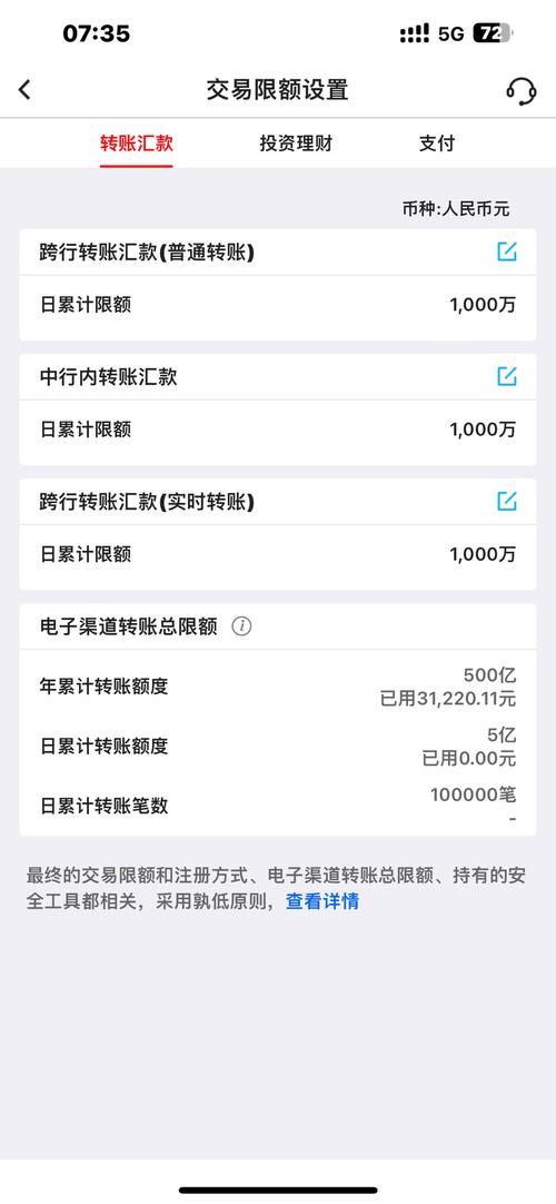 中国银行实时到账限额是多少？不同渠道、卡种限额有何区别？如何调整或提升？